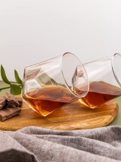 Набор шестигранных бокалов рокс,300мл, прозрачный, 6 шт.