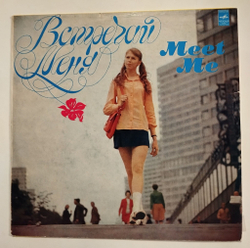 Винтажная виниловая пластинка LP Сборник Встречай Меня (Гунеш, Модо, Сября, Красные Маки, Пугачева, Мартынов) (СССР 1979)