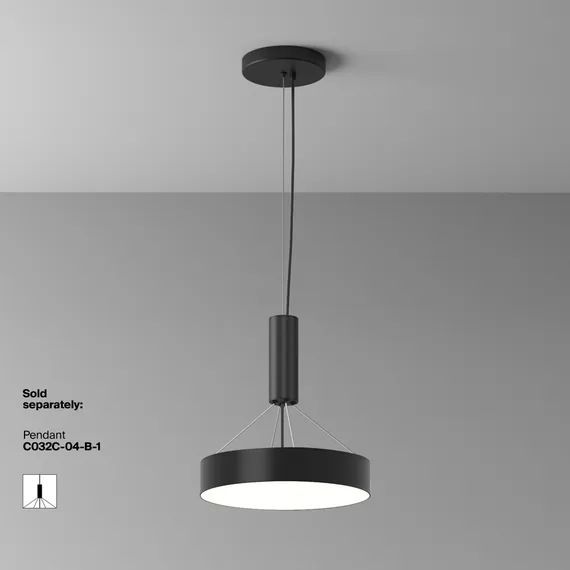 Потолочный светильник Зон / Zon 36 Вт 4000 К 120° Technical c032cl-36w4k-rd-b