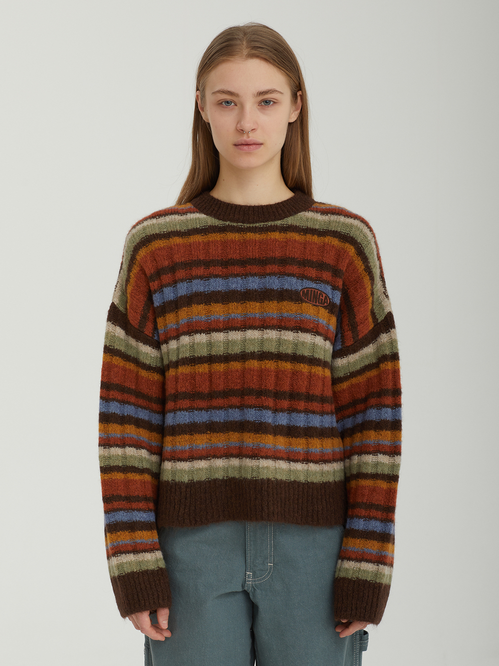 Женские Свитер Anne Striped