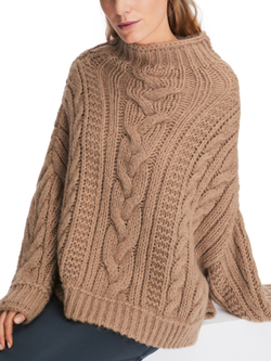 Свитер из шерсти альпака (Knitted in Germany)