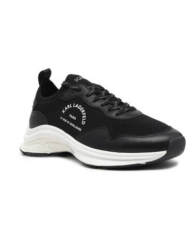 Кроссовки LUX FINESSE Maison Karl Sock Karl Lagerfeld - черный(KL53138)