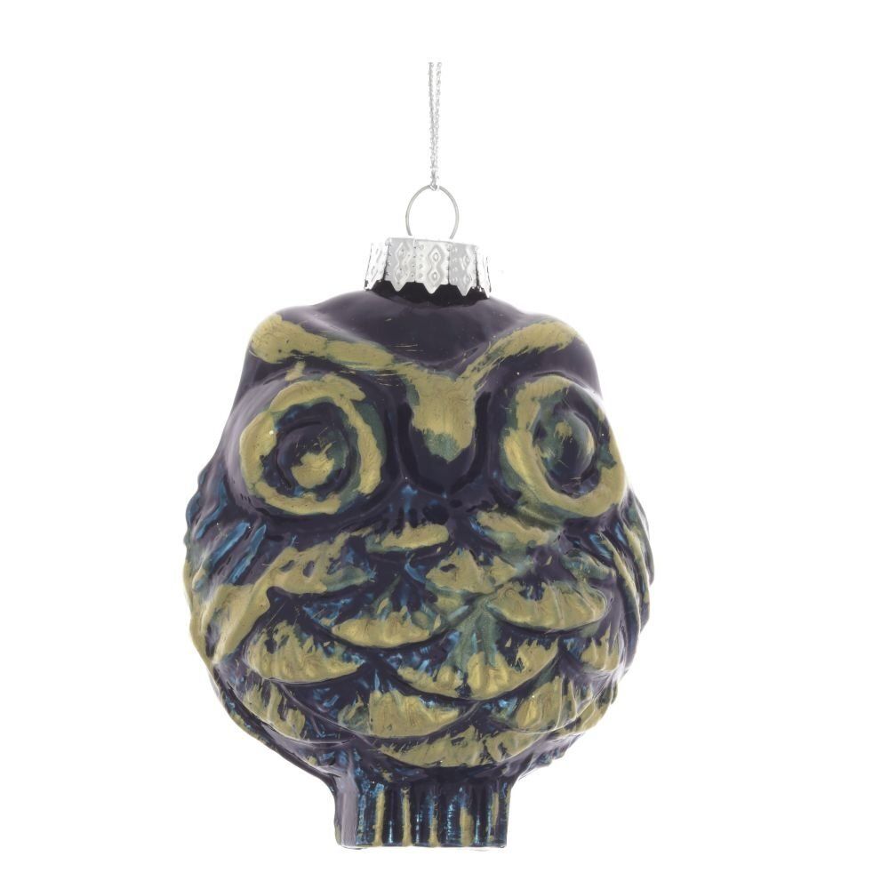 GAEM Украшение новогоднее "Сова", L7 W5,5 H9 см, 2в.