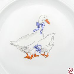 Блюдо круглое 32 см Repast Гуси