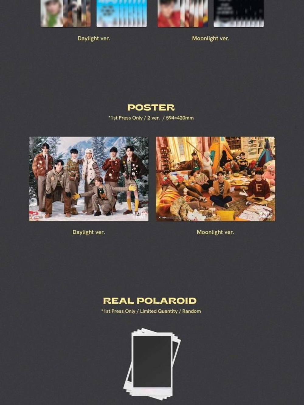 Альбом ATBO - MUST HAVE 1st Single Album 2 Version SET