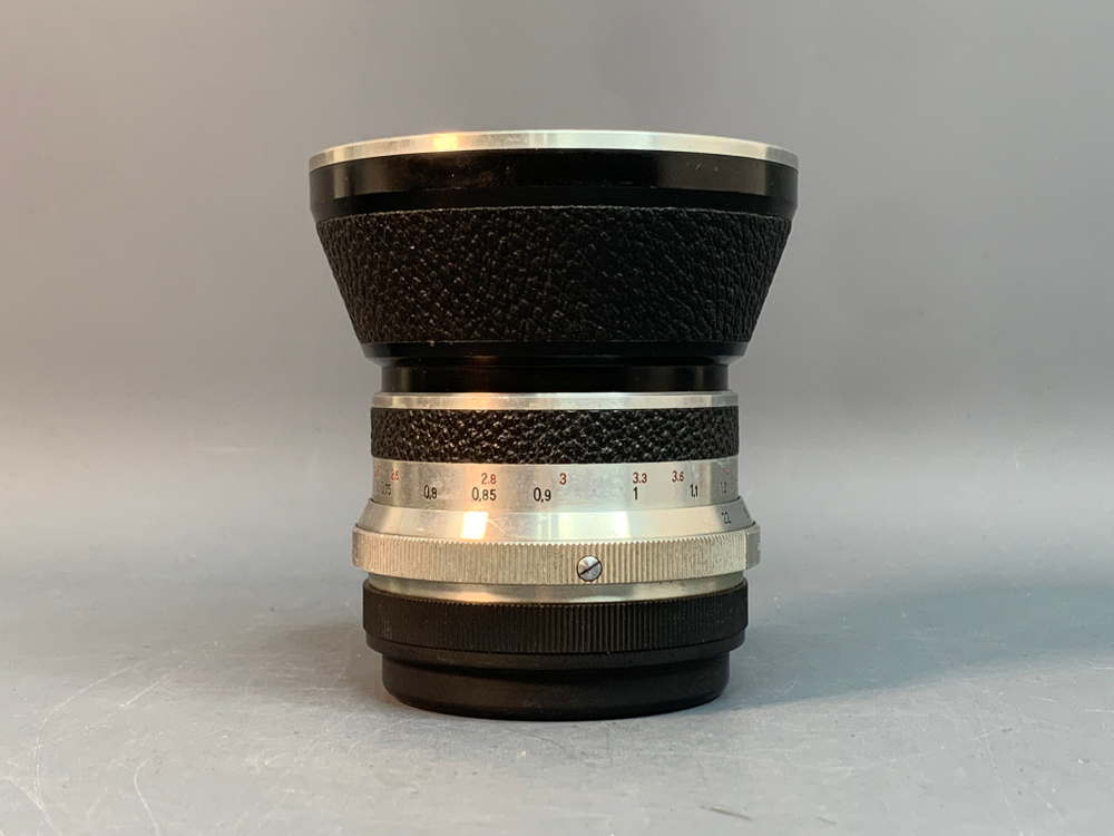 Flektogon 2.8/65mm внутри налет