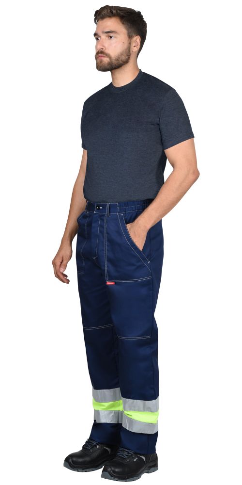 Футболка меланж серо-синий 160 г/м2