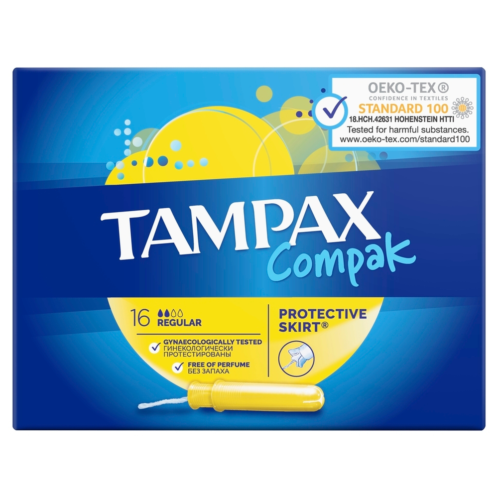 Tampax Компакт 16 шт. Регуляр *6* //216