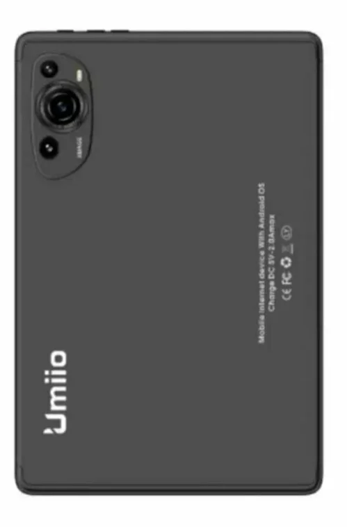 Задняя крышка с рамкой для Umiio P60 Pad (Серая)