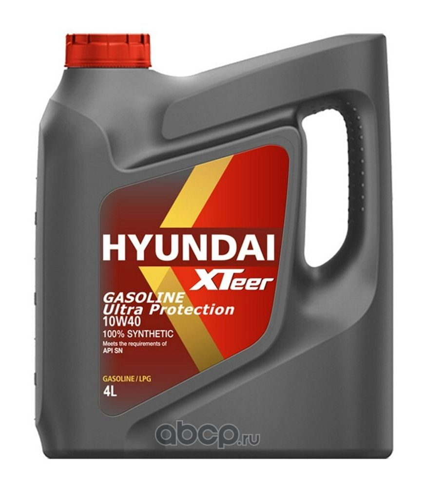 HYUNDAI XTEER Масло моторное Gasoline Ultra Protection 10W40 синт. 4 л