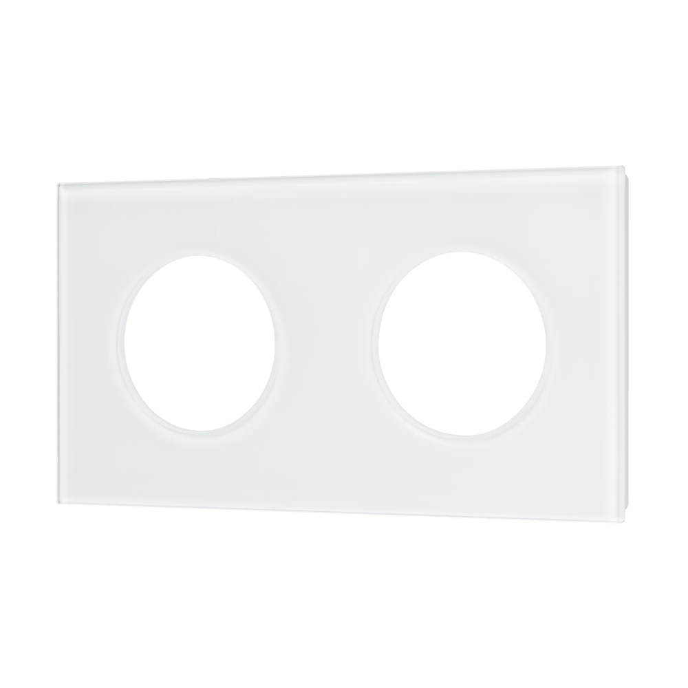 Рамка стеклянная FRM-GLARE-GC-2-WH (Arlight, -) 043835