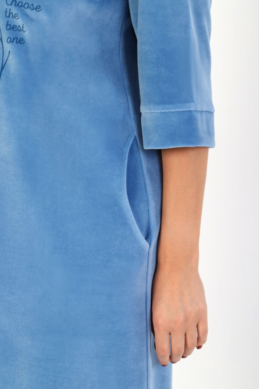 Халат Саломея Виотекс ИНДИГО