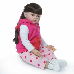 Кукла Реборн мягконабивная 48см в пакете (FA-005)