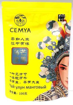 Чай китайский Cemya Улун манговый 100 гр дой пак
