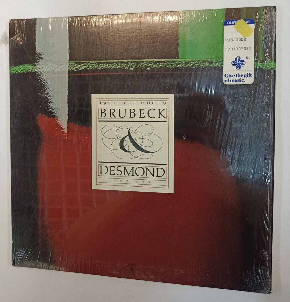 Винтажная виниловая пластинка LP Dave Brubeck and Paul Desmond 1975 The Duets (USA 1975)