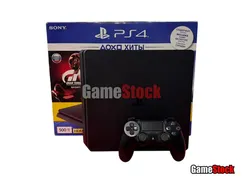 Sony Playstation 4 Slim 500GB CUH-2208A, С коробкой, S/N: 02274526091333284  (PS4, Б/У)