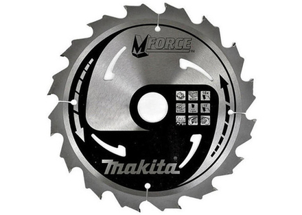 Диск пильный Makita по дереву 210x30x1.4мм, 16зуб. M-FORCE MAKITA B-31326