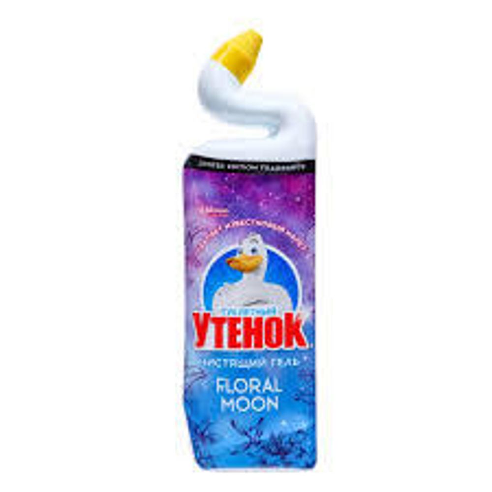 Чист.гель д унитаза Туал.Утенок 800мл Цветочная луна