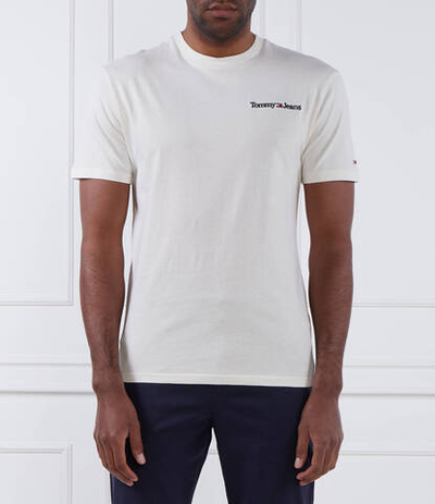 Футболка Tommy Jeans - кремовый (DM0DM15790)