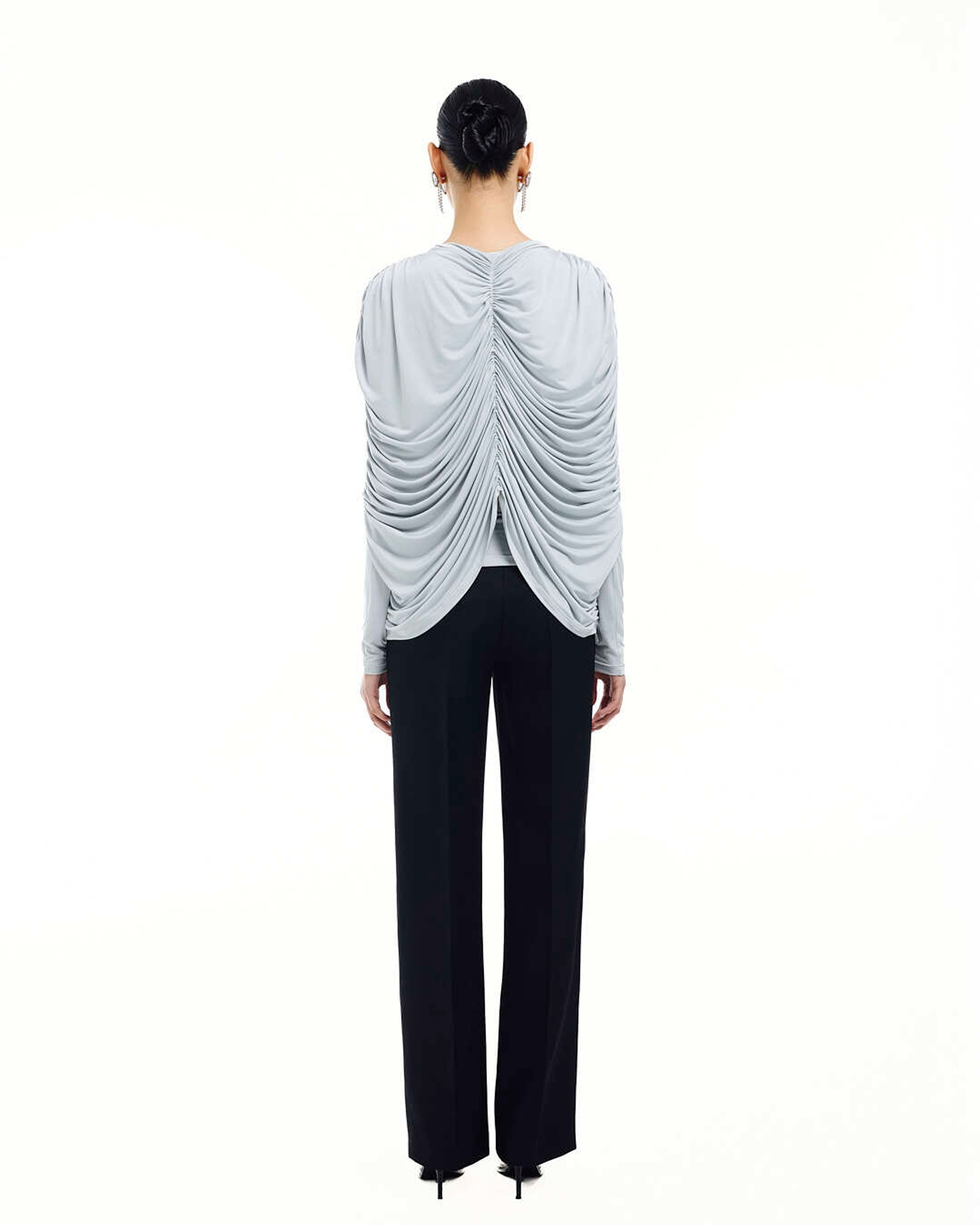 Лонгслив Silene (Силен) серый