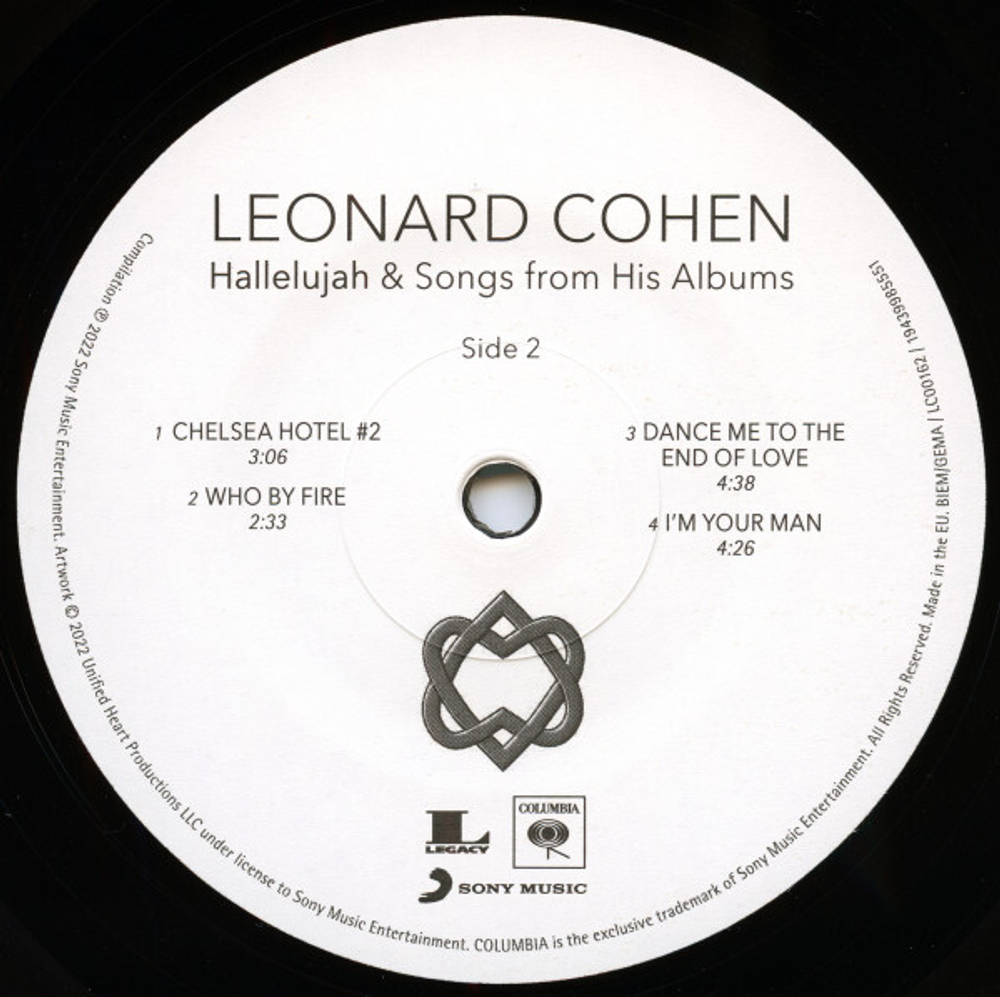 Leonard Cohen / Hallelujah & Songs From His Albums (2LP)