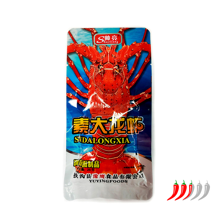 Снек вегетарианский Shuailiang Sudalongxia Yuyingfoods вкус лобстер 20 г