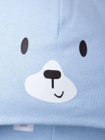 Шапка для детей с ушками на осень