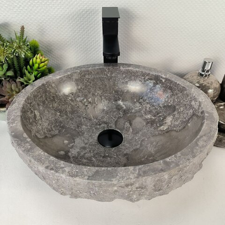 Раковина из мрамора Erozy Grey EM-64522 46*40*15 0187