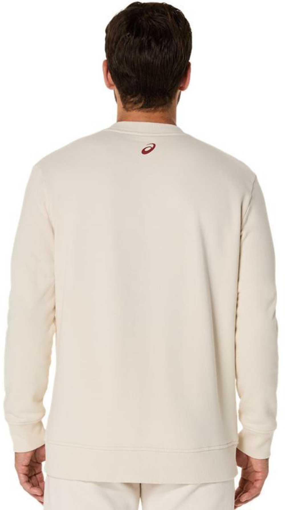 Мужская теннисная кофта Asics Sweat Shirt - Бежевый