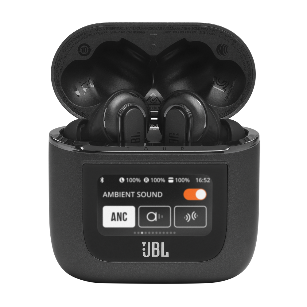 Беспроводные наушники JBL Tour Pro 2 TWS Black - купить на официальном  сайте JBL