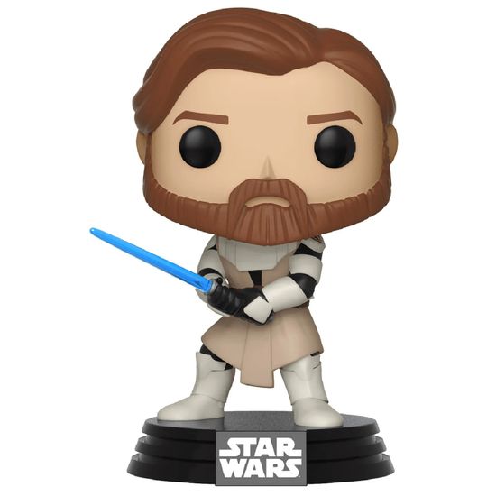 Фигурка Funko POP! Bobble Star Wars Clone Wars Obi Wan Kenobi (270) 31796 / Фигурка Фанко ПОП! по мотивам вселенной "Звездные войны", Оби-Ван Кеноби