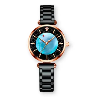 Часы наручные кварцевые CURREN на металлическом браслете, медный/черный W8610-01