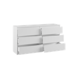 МС Мадера Комод 1384 1384х775х420 (лдсп белый)