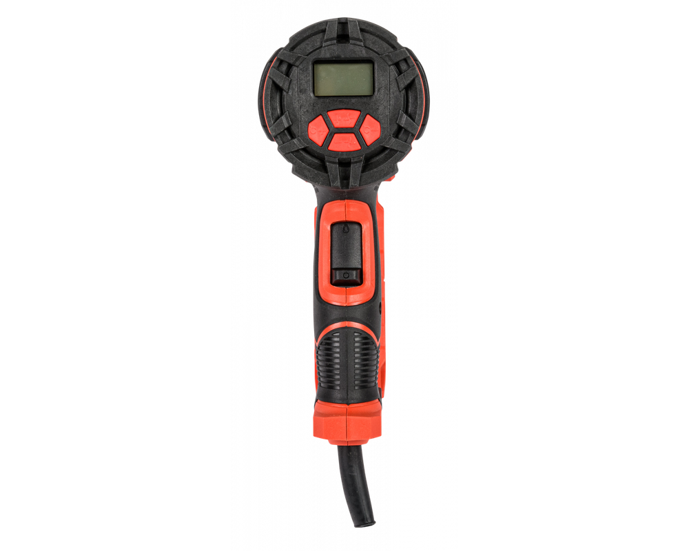 Фен строительный BRAIT BHG2000PRO (2000Вт, 600С, 3 скор, 5 насадок, эл. табло)