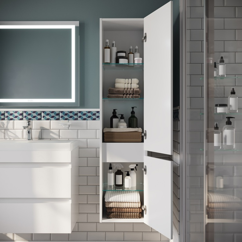 Пенал подвесной IDDIS Zodiac, 35 см, белый, ZOD35W0i97