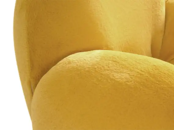 Кресло Flemming Wood, желтое