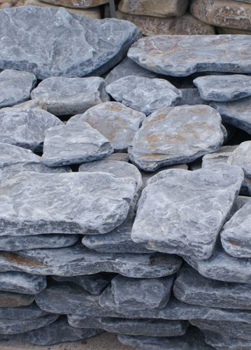 Рефленый камень Песчаник галтованный ручейник Дракон Синий