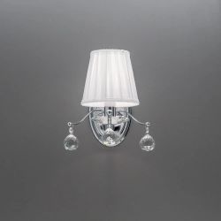 Citilux Шелли CL438311 Бра с абажуром Хром