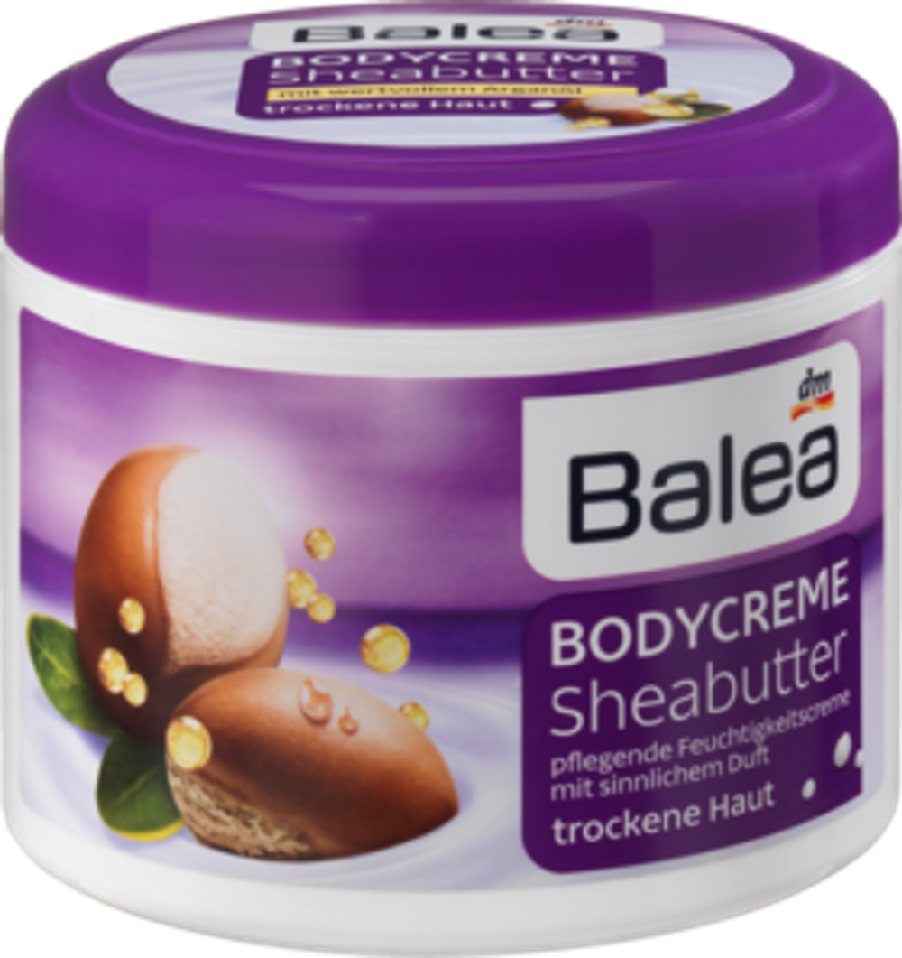 Balea Крем для тела Sheabutter, с маслом ши, 500 мл