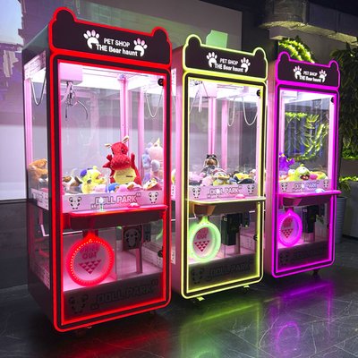 Призовой автомат Кран-машина Doll Park с купюроприемником