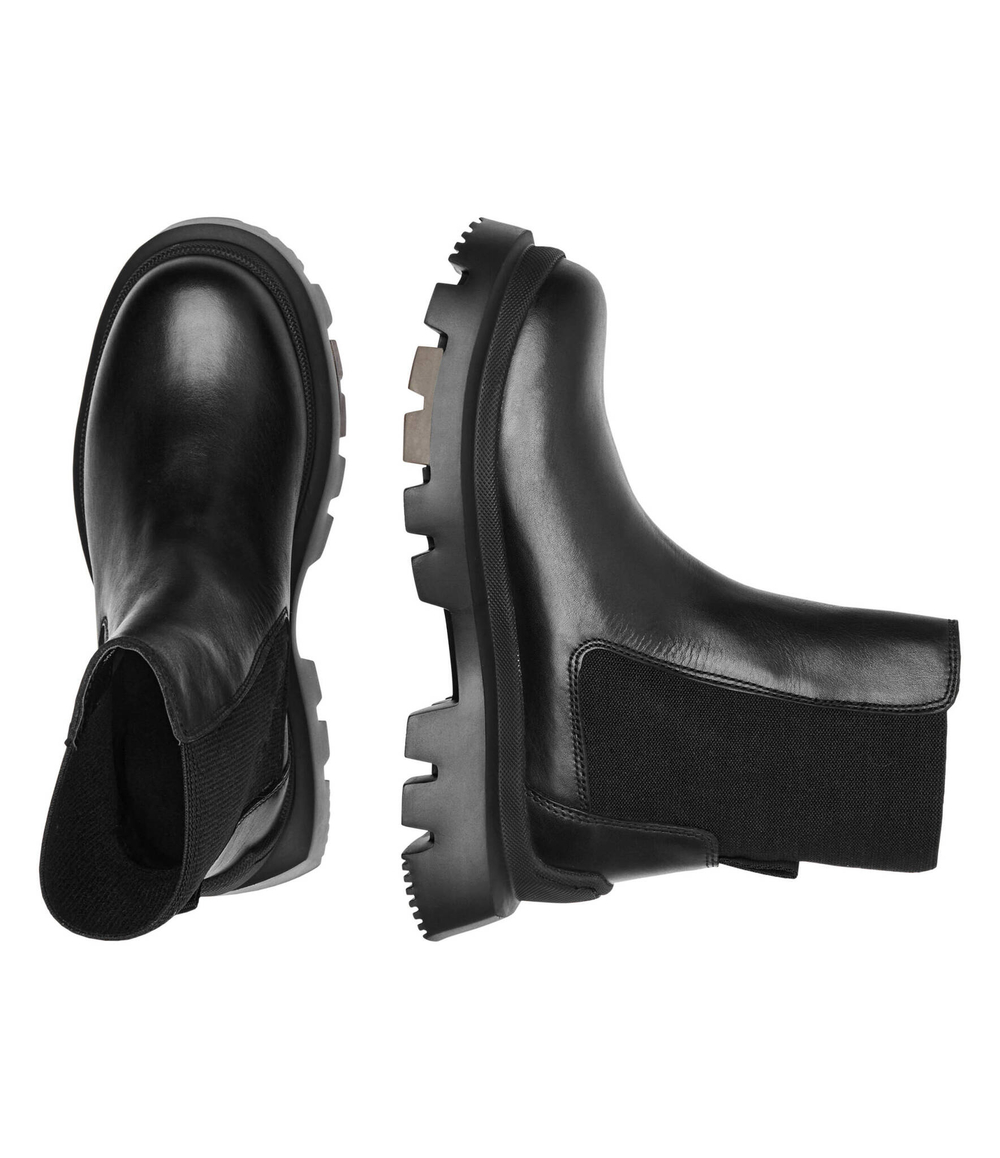 Кожаные челси Fabyan_ChBootie_LT HUGO - черный(50529892)