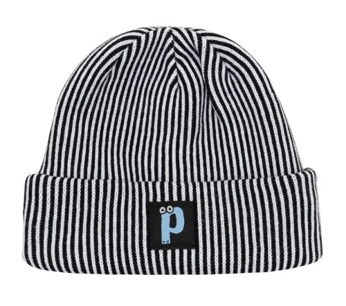 Шапка Postaments Stripes черная/белая