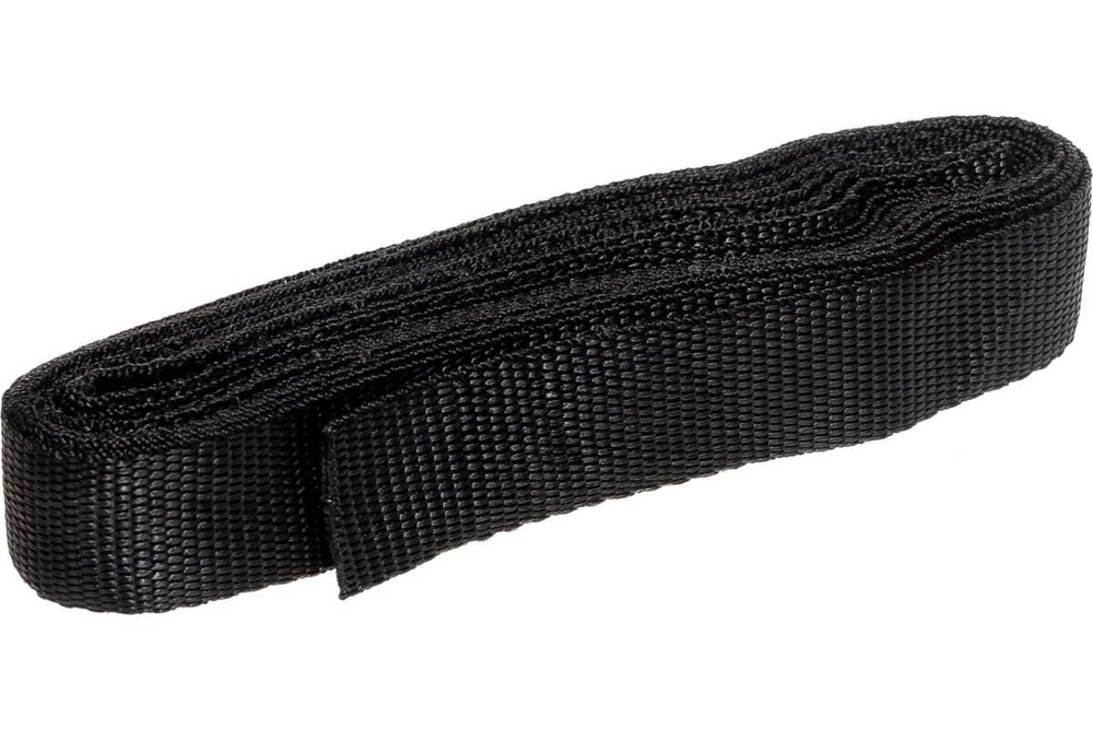 РЕМЕНЬ СТРОЙБАТ ПОЛИПРОПИЛЕНОВЫЙ ЧЕРНЫЙ 25ММ 5М