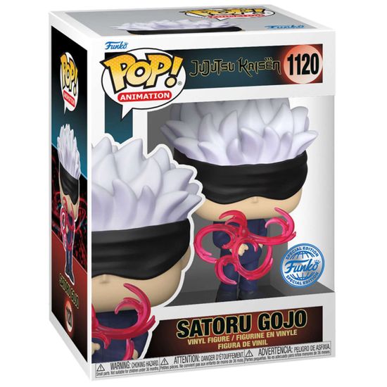 Фигурка Funko POP! Animation Jujutsu Kaisen Satoru Gojo (Red Tech) (Exc) (1120) 62337 / Фигурка Фанко ПОП! по мотивам аниме "Магическая битва", Годжо Сатору