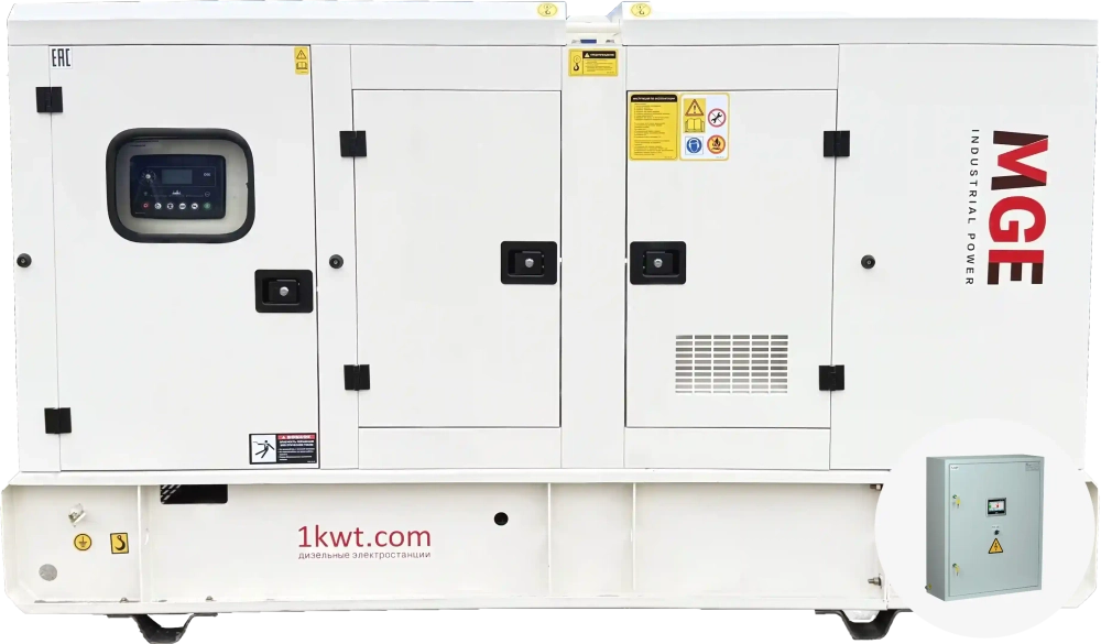 Дизельный генератор MGEp24BN в кожухе с АВР