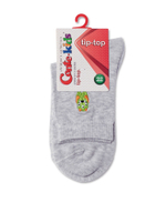 Conte-kids TIP-TOP Однотонные хлопковые носки с вышивкой