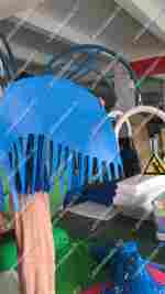 Электрическая карусель детская 4KIDS "Морское приключение"