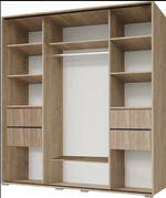 Шкаф-купе Дубай-2 New 2000