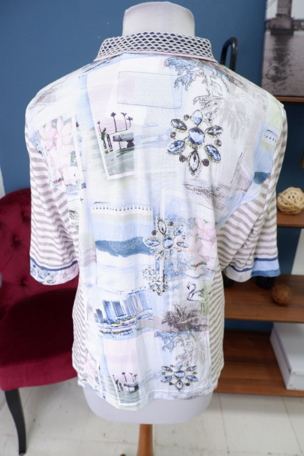 Кофта Just White на молнии 48 размер