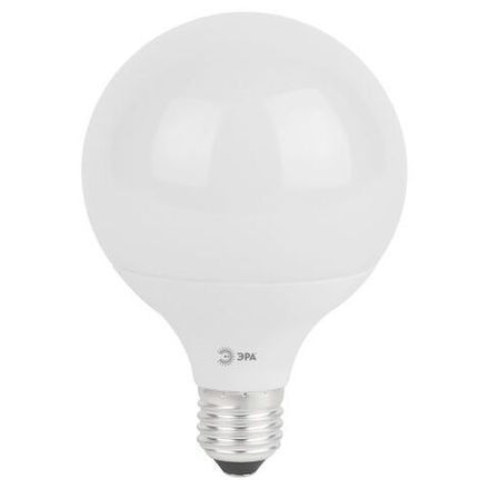 Лампа светодиодная LED G95-15W-4000K-E27 G95 15Вт шар 4000К нейтр. бел. E27 декор. Эра Б0049078